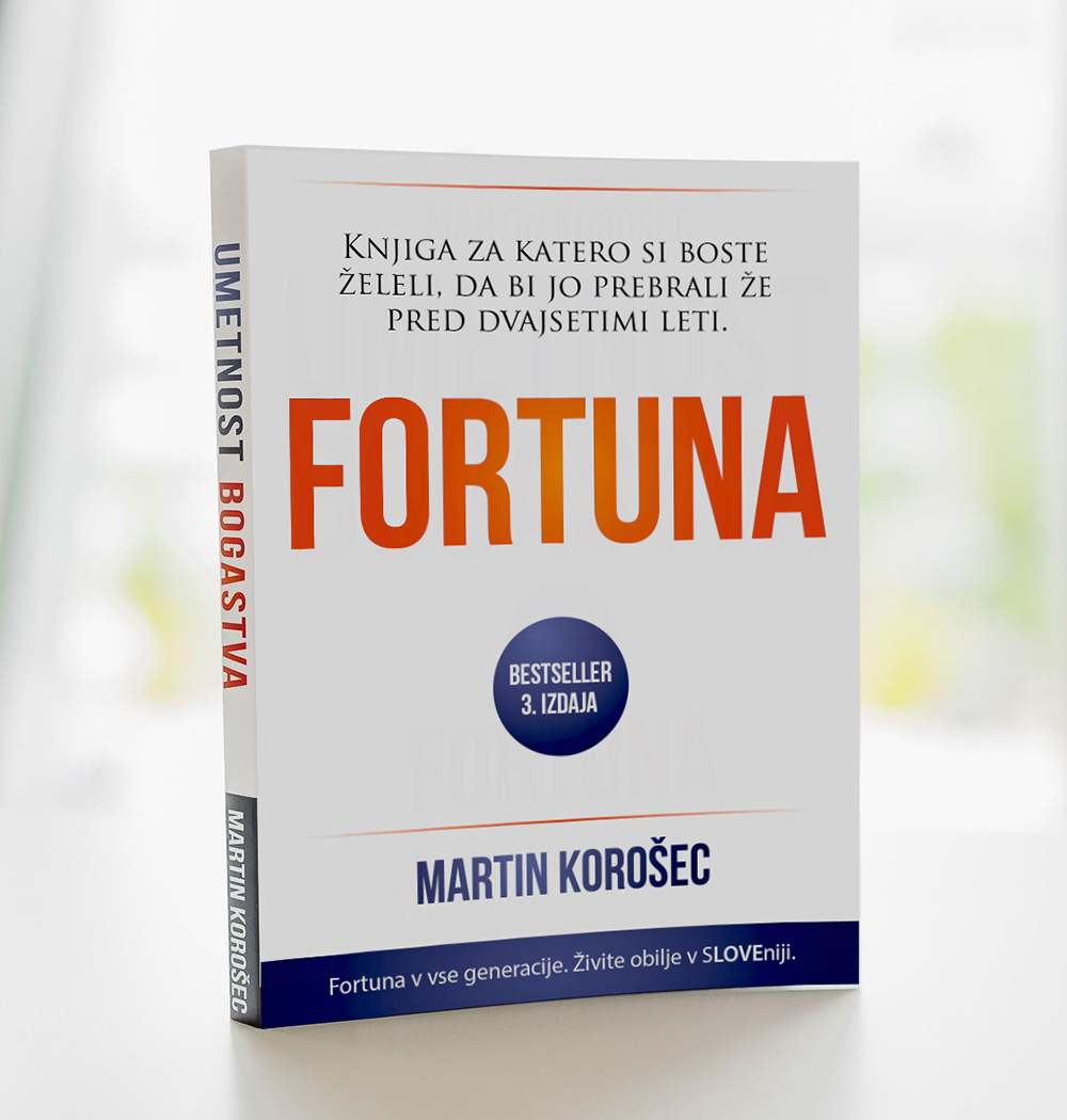 Knjiga Fortuna Umetnost bogastva Martin Korošec